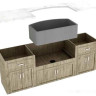 Кухонная мойка AquaSanita Villa Premium GQV100W (черный 601)