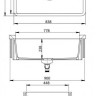 Кухонная мойка AquaSanita Villa Premium GQV100W (черный 601)