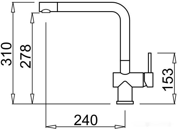 Смеситель Elleci Stream G68 Bianco