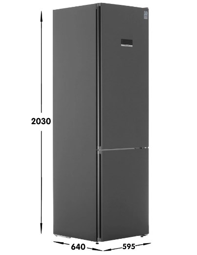Холодильник Weissgauff CBN2WB1C2