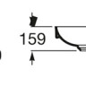 Умывальник Roca Inspira 32753R000
