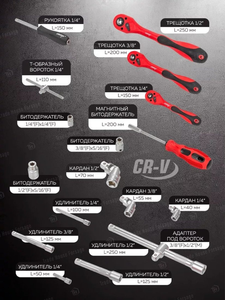 Универсальный набор инструментов Disen DS38841(57288)