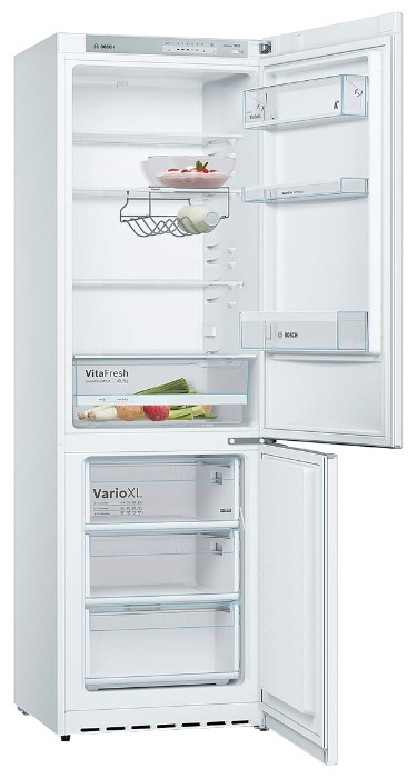 Холодильник с нижней морозильной камерой Bosch KGV36XW21R