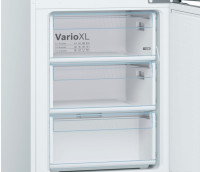 Холодильник с нижней морозильной камерой Bosch KGV36XW21R