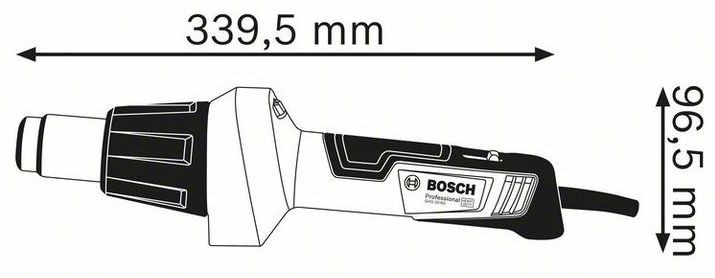 Промышленный фен Bosch GHG 20-60