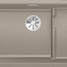 Кухонная мойка Blanco Subline 700-U Level (серый беж, корзинчатый вентиль)