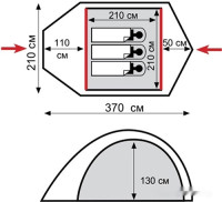 Палатка Tramp Lair 3 v2