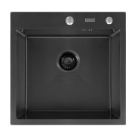 Кухонная мойка ARFEKA Eco AR 500*500 BLACK PVD NANO