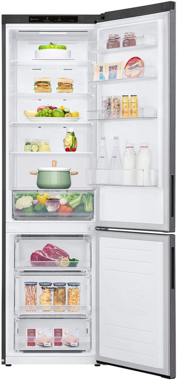 Холодильник с морозильником LG GW-B509CLZM
