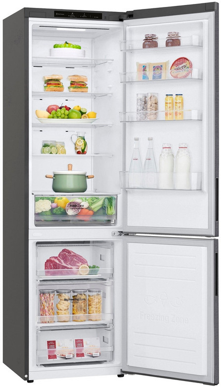 Холодильник с морозильником LG GW-B509CLZM
