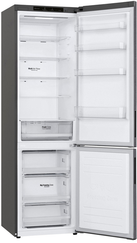 Холодильник с морозильником LG GW-B509CLZM