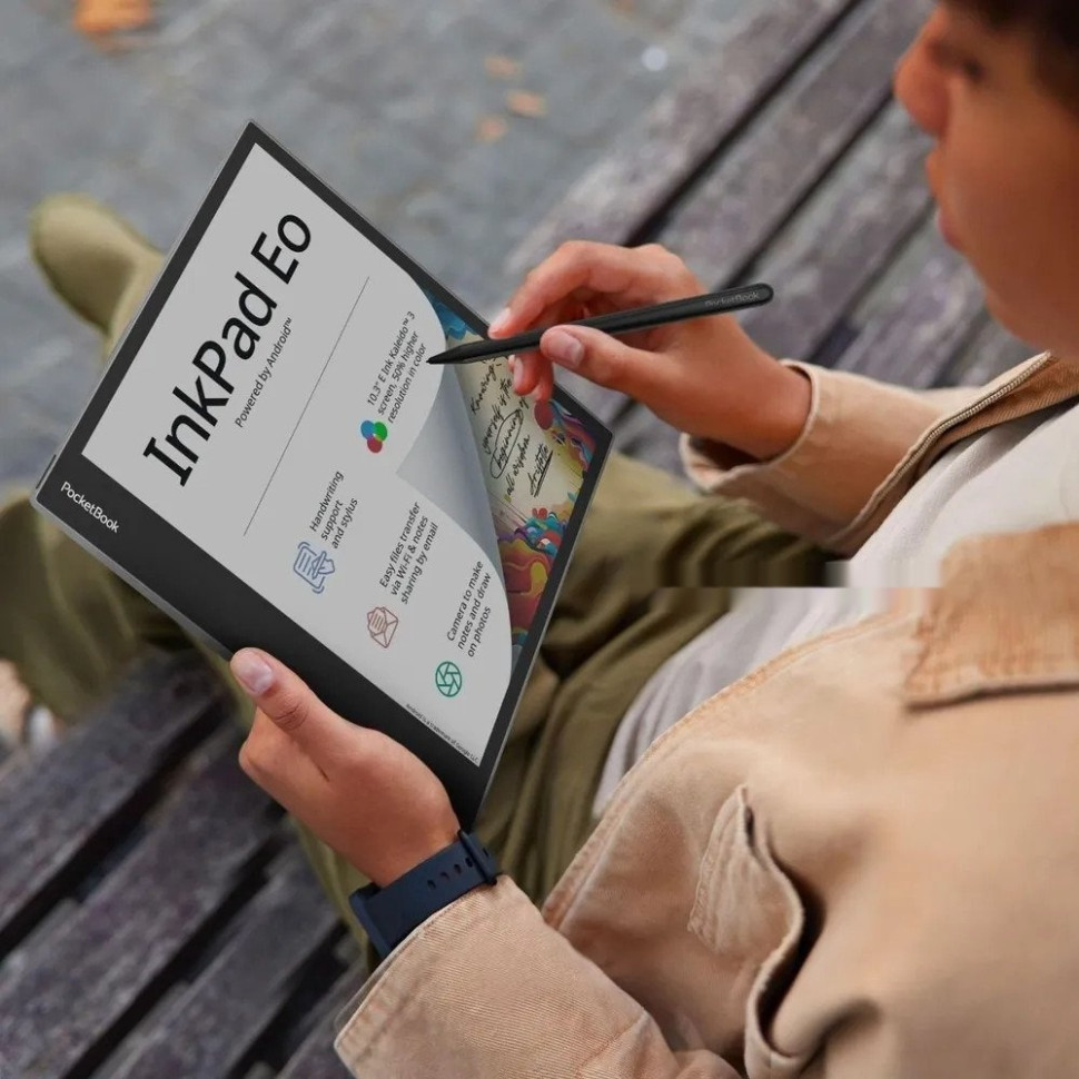 Электронная книга PocketBook InkPad Eo Mist Grey