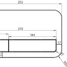 Панель смыва Villeroy & Boch ViConnect 922490AN (черный мат)