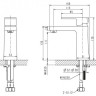 Смеситель Bravat Riffle F172106C (RF0426)
