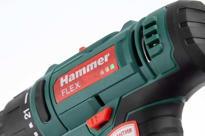 Дрель-шуруповерт Hammer Flex ACD18BS (с 2-мя АКБ, кейс)