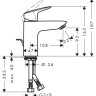Смеситель Hansgrohe Logis 71103000