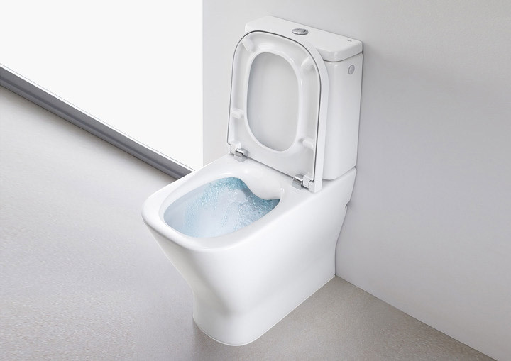 Унитаз Roca The Gap CleanRim [34273700H] без бачка без крышки