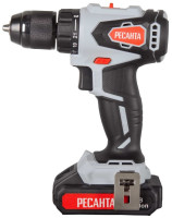 Дрель-шуруповерт Ресанта ДА-20-2ЛК-Б (с 2-мя АКБ, кейс)