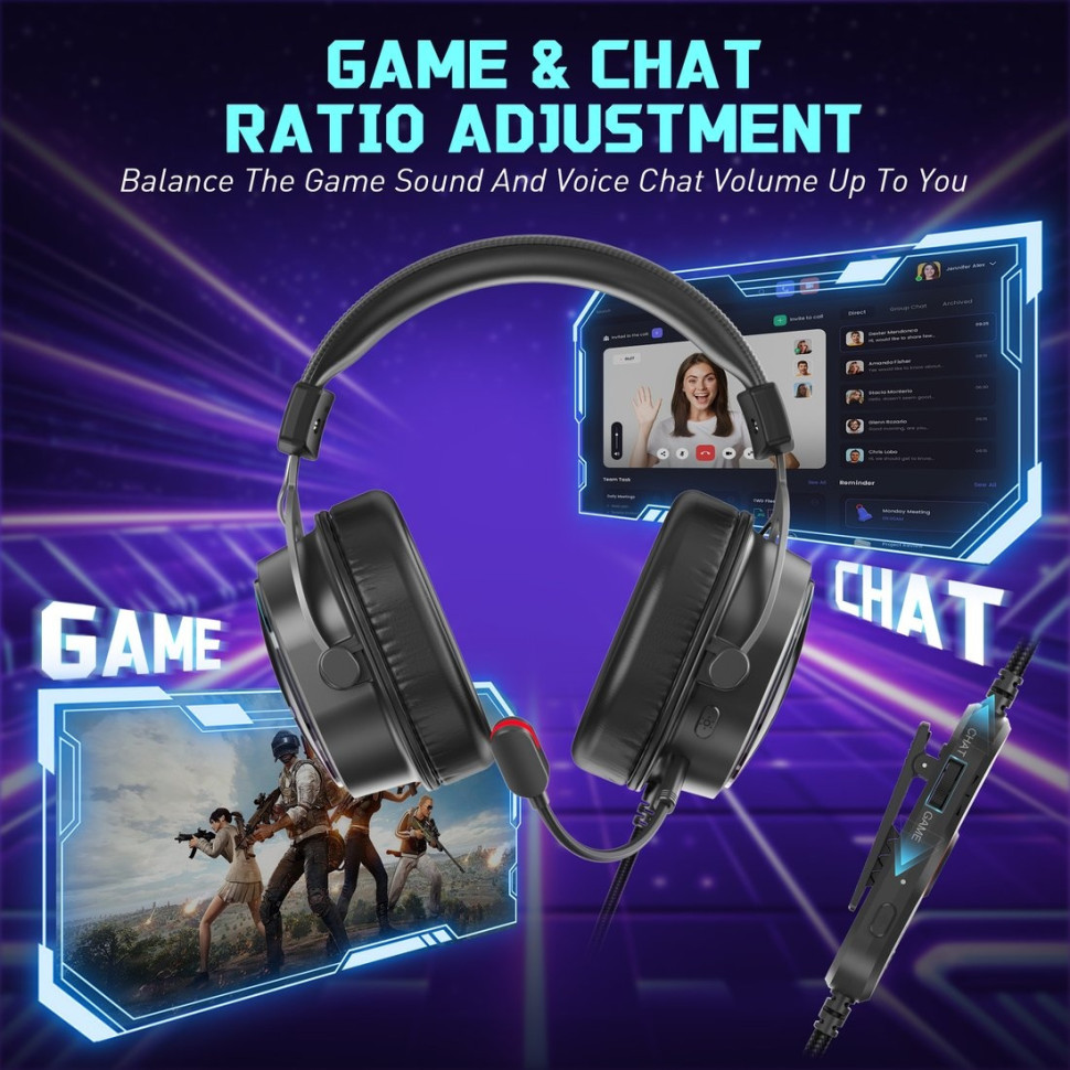 Наушники FIFINE H16 (черный)