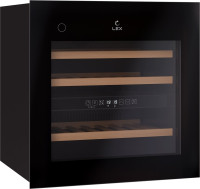 Винный шкаф LEX LWD6036BL Dual Zone PP