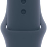 Умные часы Apple Watch Series 9 41 мм (алюминиевый корпус, серебристый/грозовой синий, спортивный силиконовый ремешок S/M)