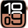 Умные часы Apple Watch Series 10 46 мм (алюминиевый корпус, розовое золото/сливовый, нейлоновый ремешок)