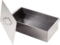 Коптильня НПО Кедр С поддоном 60x32x25 К2-1.5БНпл (1.5мм, нержавеющая сталь)