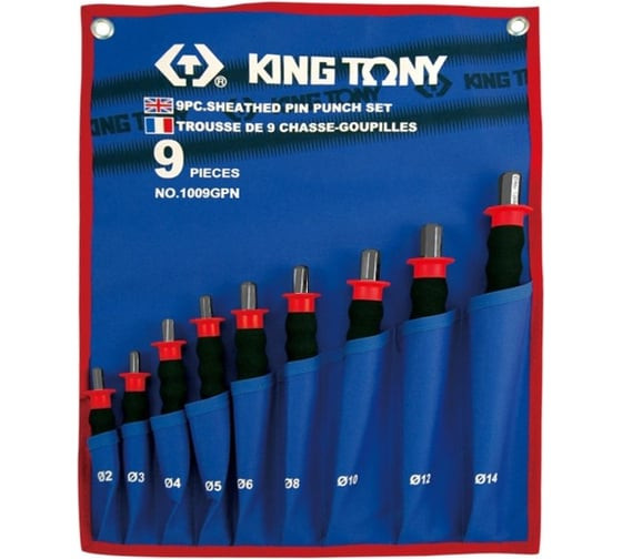Набор ручного инструмента King Tony 1009GPN