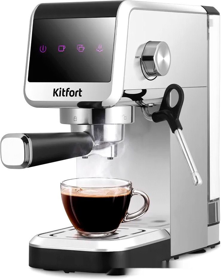 Рожковая кофеварка Kitfort KT-7419