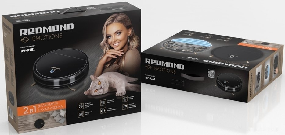Робот-пылесос Redmond RV-R151