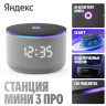 Умная колонка Яндекс Станция Мини 3 Про (серый)
