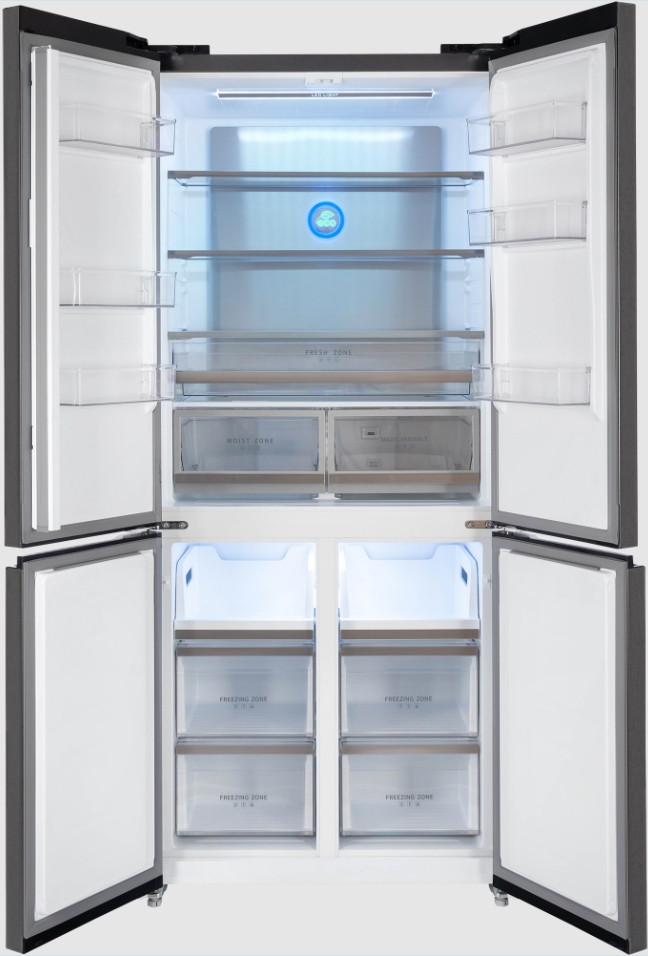 Четырёхдверный холодильник HIBERG RFQ-600DX NFDs Inverter