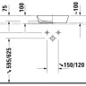 Умывальник Duravit Cape Cod 2340430000