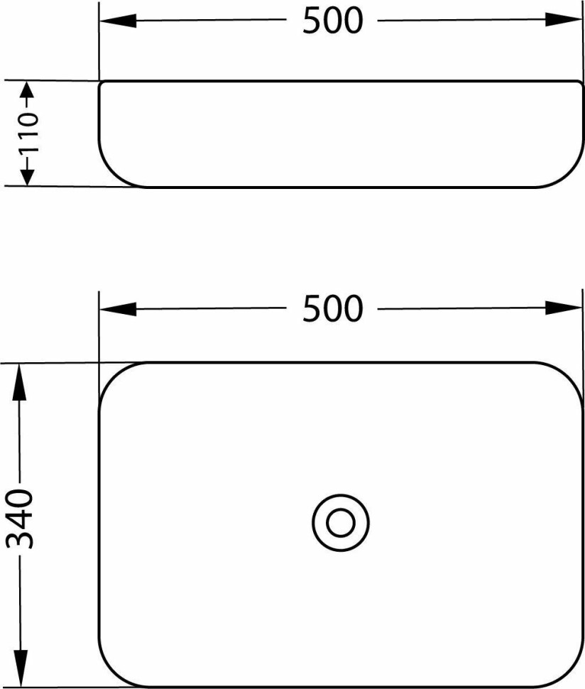 Умывальник Lauter 21487-50 (50x34)