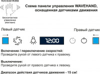 Вытяжка Backer AH60E-THSL200C White Glass