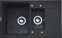 Кухонная мойка Zigmund &amp; Shtain Rechteck 780.2 (Черный базальт)