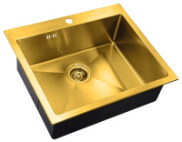 Кухонная мойка Zorg PVD SZR-5951 BRONZE