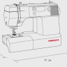 Компьютерная швейная машина Necchi 1500