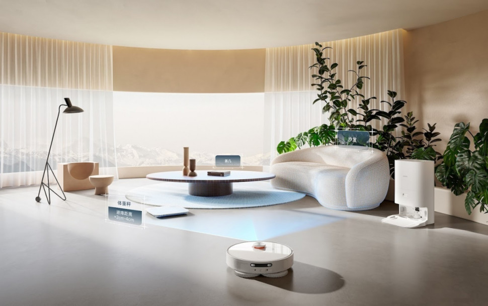 Робот-пылесос Xiaomi Robot Vacuum X10+ B101GL (европейская версия, белый)