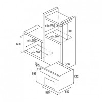Духовой шкаф CATA MDS 7206 X