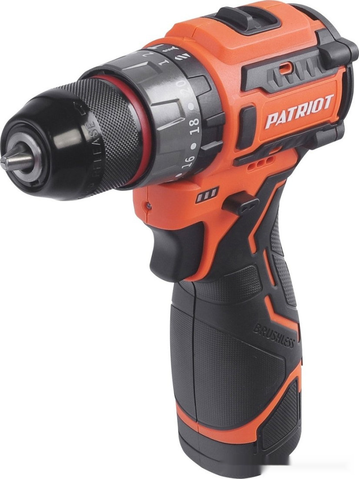 Ударная дрель-шуруповерт Patriot BR 467h 180201468 (с 2-мя АКБ, кейс)