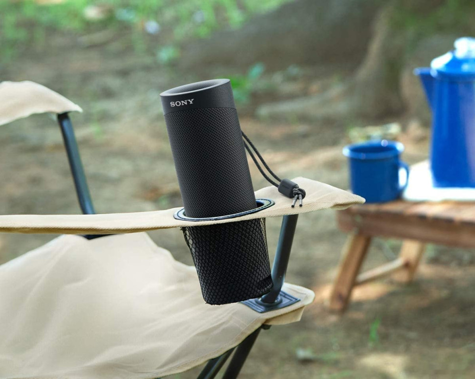 Портативная акустика Sony SRS-XB23 (черный)