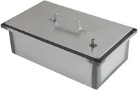 Коптильня НПО Кедр С поддоном К2-1.5НГЗ-Д (1.5мм, нержавеющая сталь)