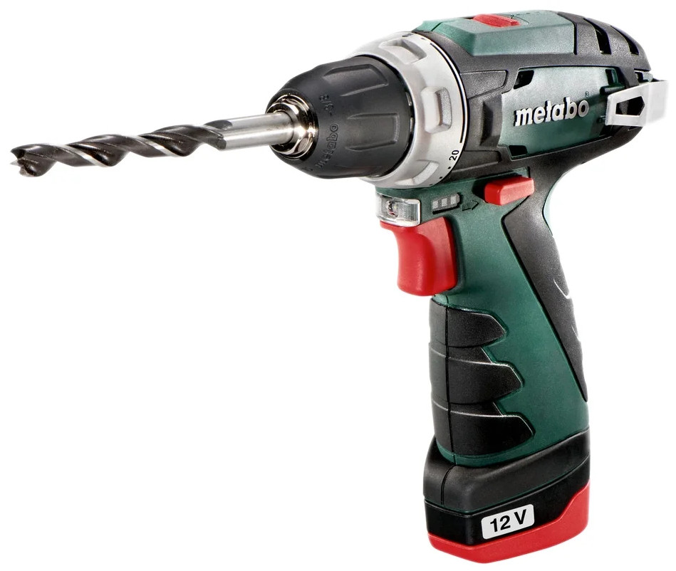 Дрель-шуруповерт Metabo BS Basic 600984500 (с 2-мя АКБ, кейс)