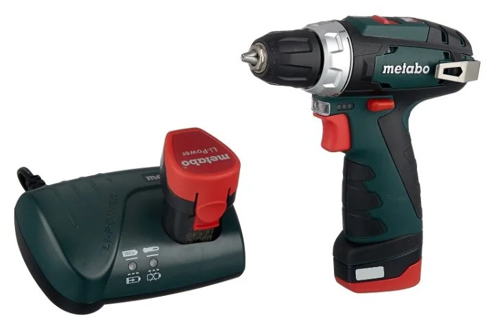 Дрель-шуруповерт Metabo BS Basic 600984500 (с 2-мя АКБ, кейс)