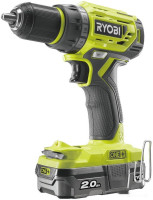 Дрель-шуруповерт Ryobi R18DD7-220S 5133004533 (с 2-мя АКБ, сумка)