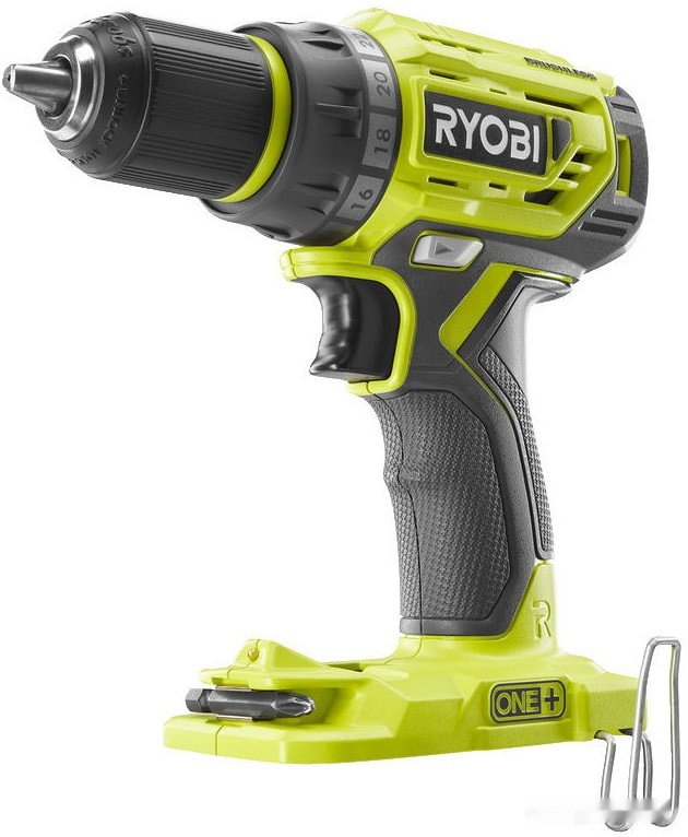 Дрель-шуруповерт Ryobi R18DD7-220S 5133004533 (с 2-мя АКБ, сумка)