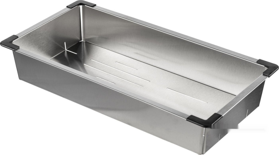 Кухонная мойка Saniteco 5050 PVD (с сифоном, дозатором и коландером)