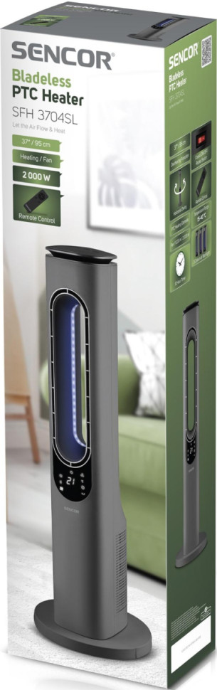 Тепловентилятор Sencor SFH 3704SL