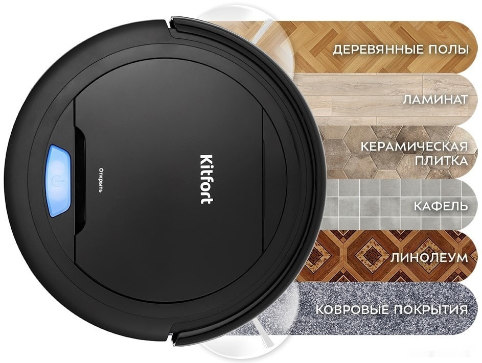 Робот-пылесос Kitfort KT-562